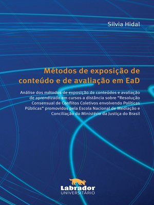 cover image of Métodos de exposição de conteúdo e de avaliação em EaD